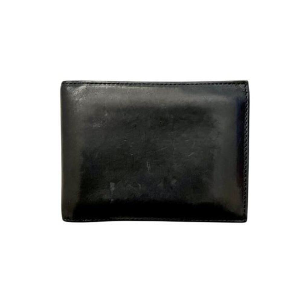 Bosca Essentials Black Old Leather Continental ID Wallet